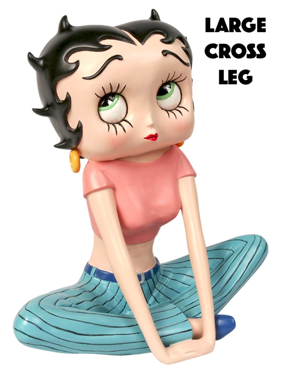 Betty Boop Sitting Cross Legs Large